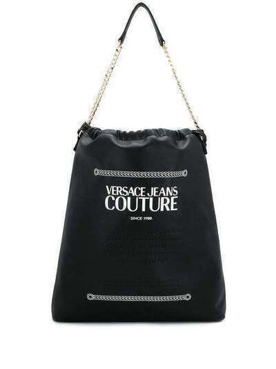 Versace Jeans Couture рюкзак с верхней ручкой на цепочке E1VUBBT840329
