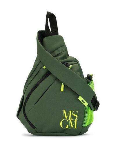 MSGM рюкзак с одной лямкой и логотипом 2840MZ088400