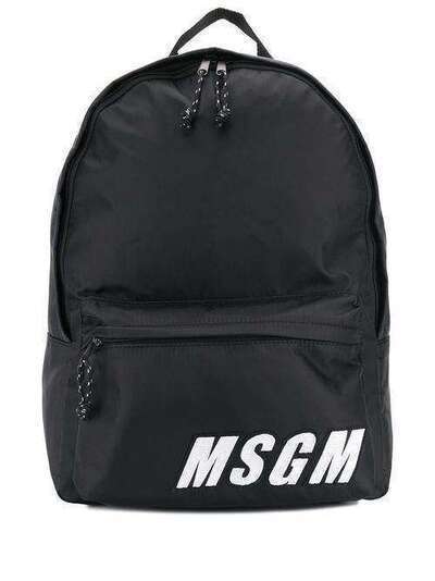 MSGM рюкзак с вышитым логотипом 2642MDZ200890