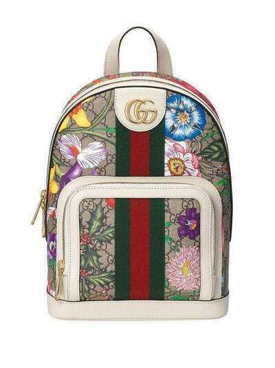 Gucci рюкзак с принтом Flora и узором GG 547965HV8DC