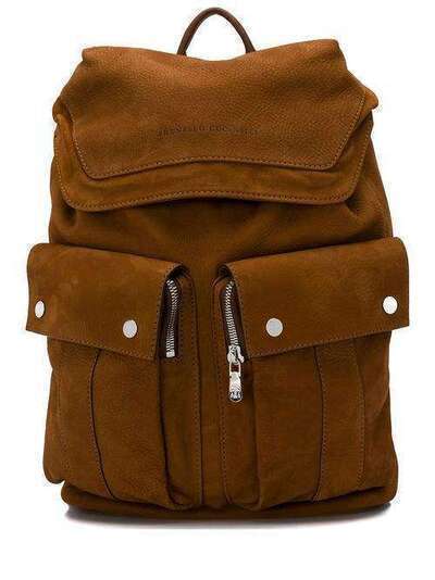 Brunello Cucinelli рюкзак с карманами на молнии MBKXU325CQ792