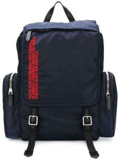 Calvin Klein 205W39nyc logo cargo backpack 83MLBA20