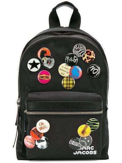 Marc Jacobs badge detail backpack M0014185