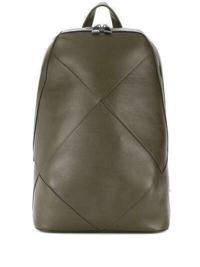 Bottega Veneta объемный рюкзак с плетением Intrecciato 580155VBIU0