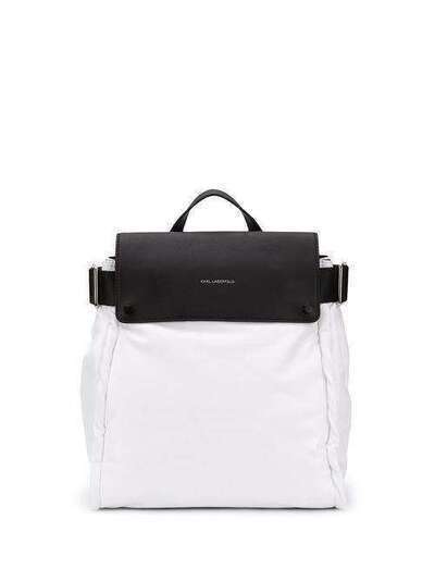 Karl Lagerfeld рюкзак с контрастными вставками 201W3029100