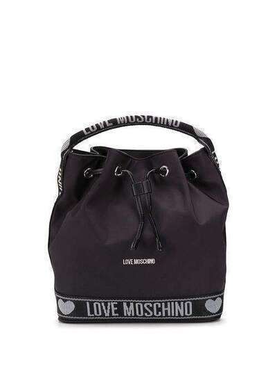 Love Moschino маленький рюкзак с вышитым логотипом JC4279PP0AKO1