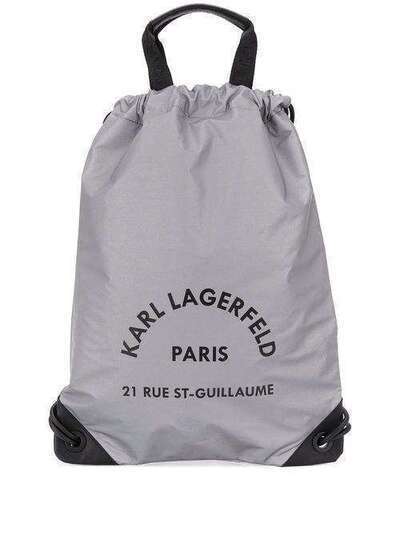 Karl Lagerfeld рюкзак Rue Saint Guillaume с кулиской 20KW201W3078