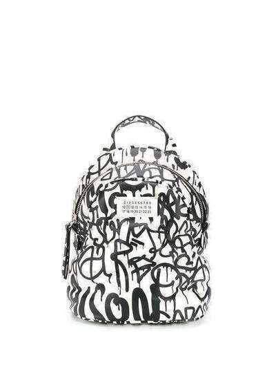Maison Margiela рюкзак с принтом граффити S56WA0014P0597