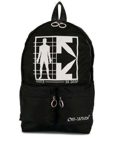 Off-White рюкзак с логотипом OMNB003S20E480101001