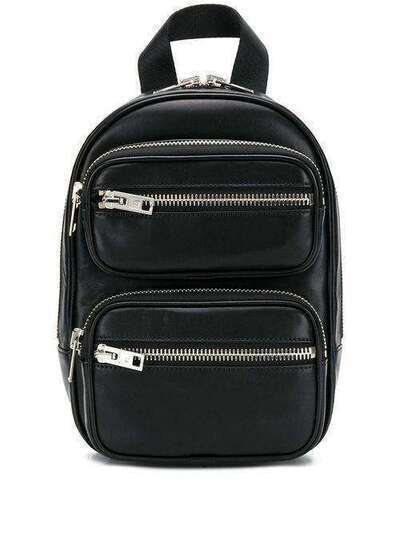 Alexander Wang рюкзак с двумя передними карманами на молнии 2049B0653L