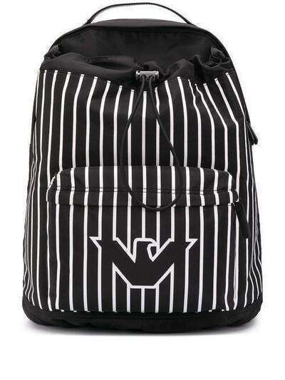 Emporio Armani полосатый рюкзак с логотипом Y4O197YMO2V