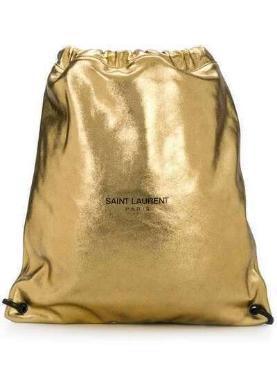Saint Laurent рюкзак с эффектом металлик 5539191Q36E