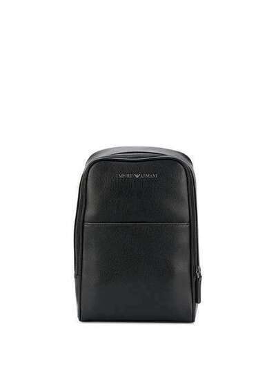 Emporio Armani фактурный рюкзак прямоугольной формы Y4O218YEW0J