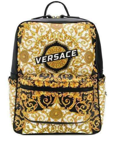 Versace рюкзак с принтом в стиле барокко DFZ7094DVGIB
