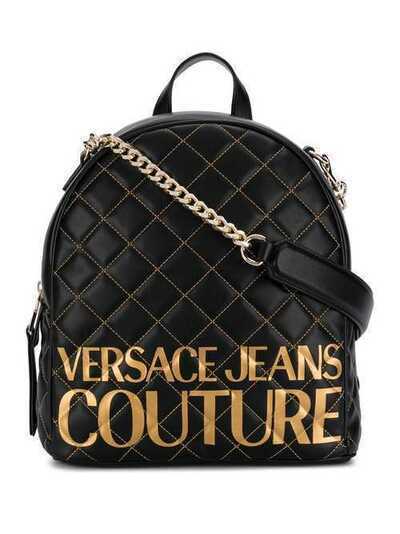 Versace Jeans Couture стеганый рюкзак с логотипом E1VUBBB640294