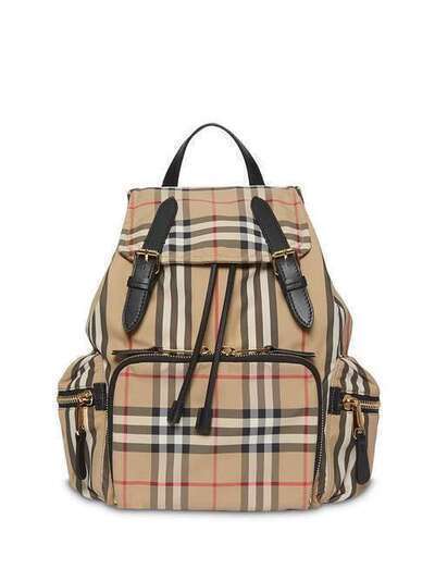 Burberry рюкзак среднего размера с полосками Icon Stripe 8015146