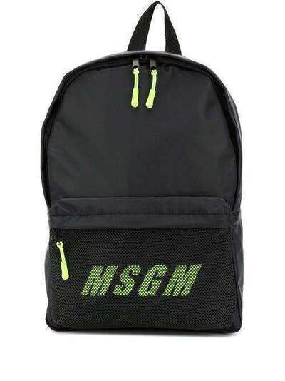 MSGM zip-around logo backpack 2842MDZ075890