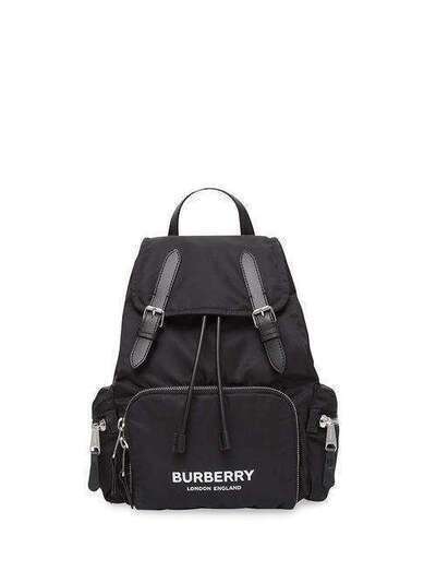 Burberry рюкзак среднего размера с логотипом 8021261