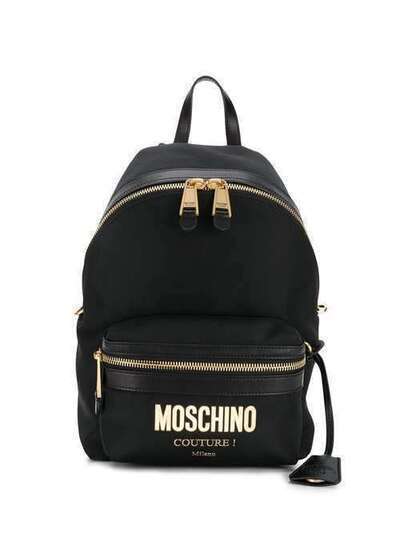 Moschino рюкзак с металлическим логотипом B76388205