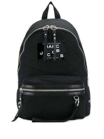 Marc Jacobs лакированный рюкзак с нашивкой-логотипом M0015437001