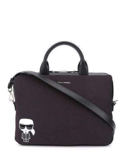 Karl Lagerfeld сумка для ноутбука с металлическим логотипом 205W3242999