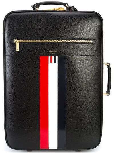 Thom Browne чемодан с контрастными полосками