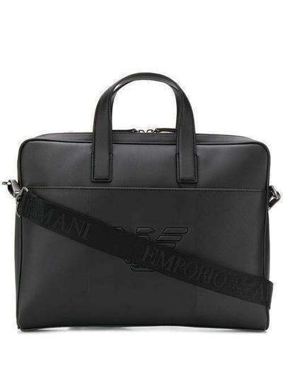 Emporio Armani сумка для ноутбука с тисненым логотипом Y4P120YFE6J