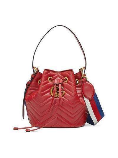 Gucci стеганая сумка 'GG Marmont' 476674D8GET