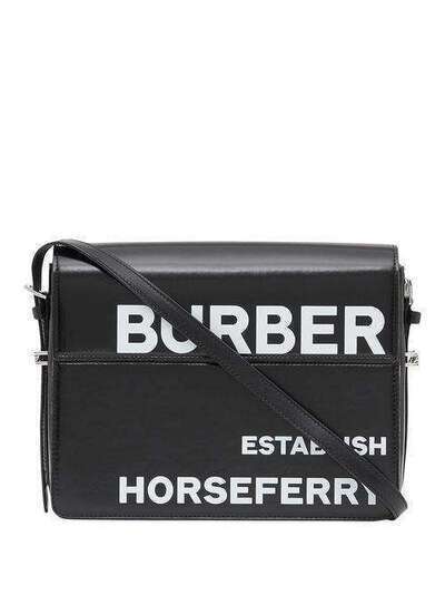 Burberry сумка на плечо Grace с узором Horseferry 8022995
