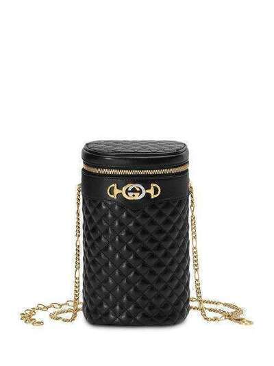Gucci стеганая сумка с ремнем-цепочкой 5722980YKNX