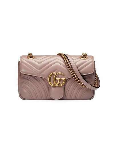 Gucci стеганая сумка на плечо GG Marmont' 443497DTDIT
