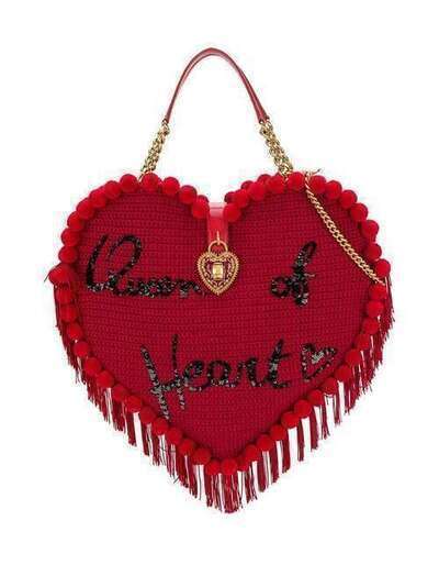 Dolce & Gabbana вязаная крючком сумка 'My Heart' BB6570AU059