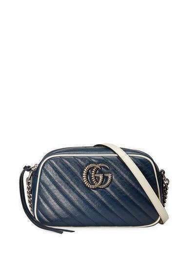Gucci стеганая сумка на плечо GG Marmont 4476320OLFN