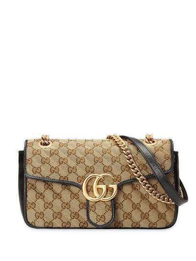 Gucci маленькая сумка на плечо GG Marmont 443497HVKEG