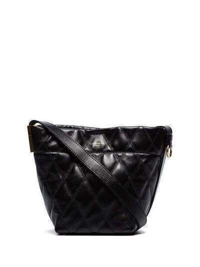 Givenchy стеганая сумка-ведро 'GV' размера мини BB506PB0DH