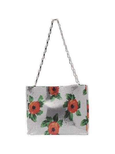 Paco Rabanne сумка на плечо Pixel 1969 с цветочным узором
