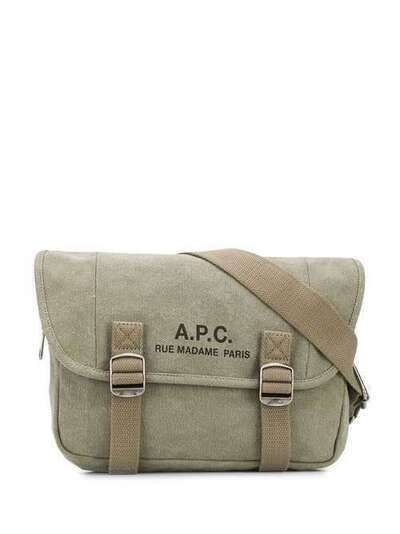 A.P.C. сумка на плечо с логотипом H62143CODBMJAA