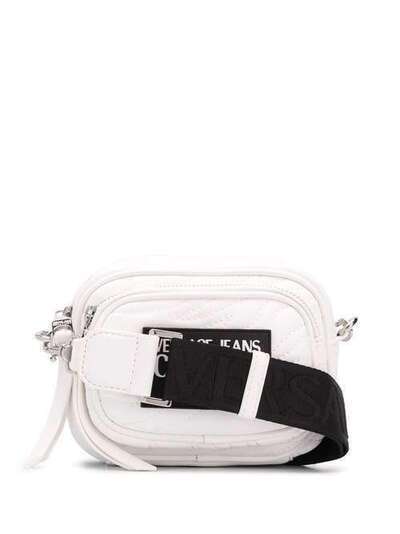 Versace Jeans Couture стеганая сумка на плечо с логотипом E1VVBBH871491