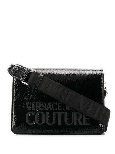 Versace Jeans Couture сумка на плечо с металлическим логотипом E1VVBBM771412