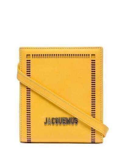 Jacquemus мини-сумка со шнурком на шею 196BA0219640200
