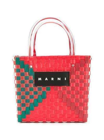 Marni Market плетеная мини-сумка на плечо SHMH0005A3RF081
