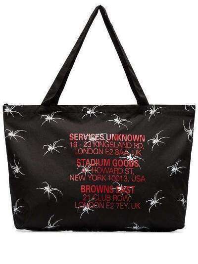 Services Unknown X Browns East сумка-тоут East из коллаборации с Browns SPIDERTOTE