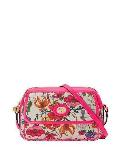 Gucci маленькая сумка на плечо с принтом Flora 5501479ZIBX