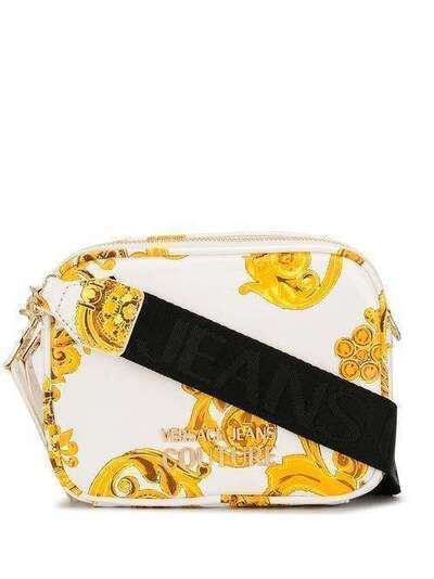 Versace Jeans Couture Barocco logo shoulder bag E1VVBBU171494
