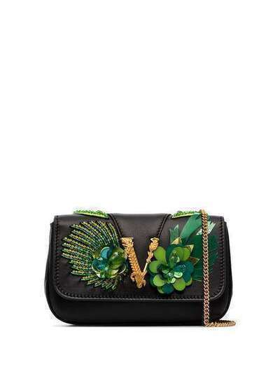 Versace декорированная сумка на плечо Virtus DBFH209D2NRP