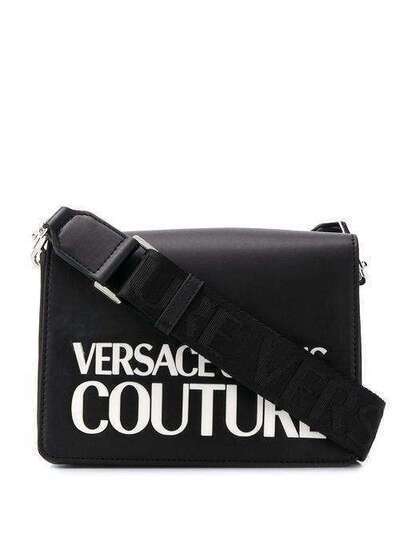 Versace Jeans Couture сумка через плечо с откидным верхом и логотипом E1VVBBM871413