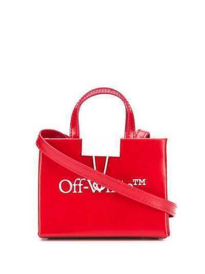 Off-White сумка через плечо с логотипом OWNA106S20LEA0012501