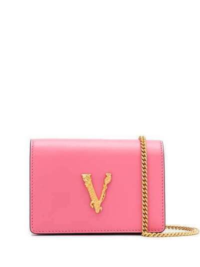 Versace мини-сумка через плечо Virtus DP3H538VDVT2