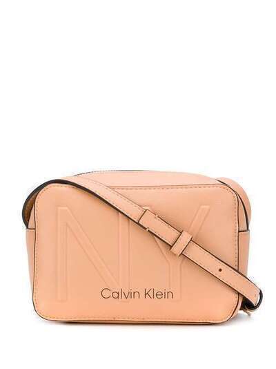 Calvin Klein сумка через плечо с тисненым узором NY K60K606182