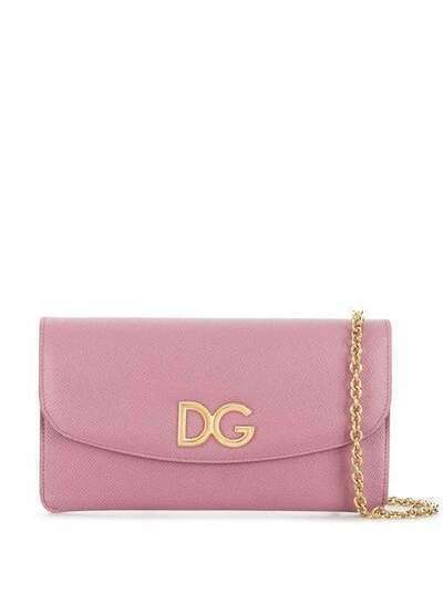 Dolce & Gabbana сумка через плечо с металлическим логотипом BI0977AH362